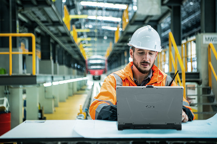 Deutsche Bahn selecciona los ordenadores port&aacute;tiles S410 de Getac para el mantenimiento y la inspecci&oacute;n de trenes